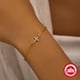 thumbnail image 5 of Brazalete cruz religiosa de plata de ley, 5 of 5