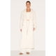 thumbnail image 1 of Chaqueta Abrigo Largo Blanco Chiporro L, 1 of 6