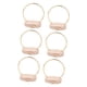 thumbnail image 2 of 6x Central Floral Hoop Piece With Wood Stand Wedding Wedding For Party Festival Dia 10cm, 2 of 5