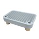 thumbnail image 3 of Caja De Arena Step Pet Supply Para Gatitos Y Gatos Mayores Para Suelo, Alfombra, Pedal, Gris Claro, 3 of 5