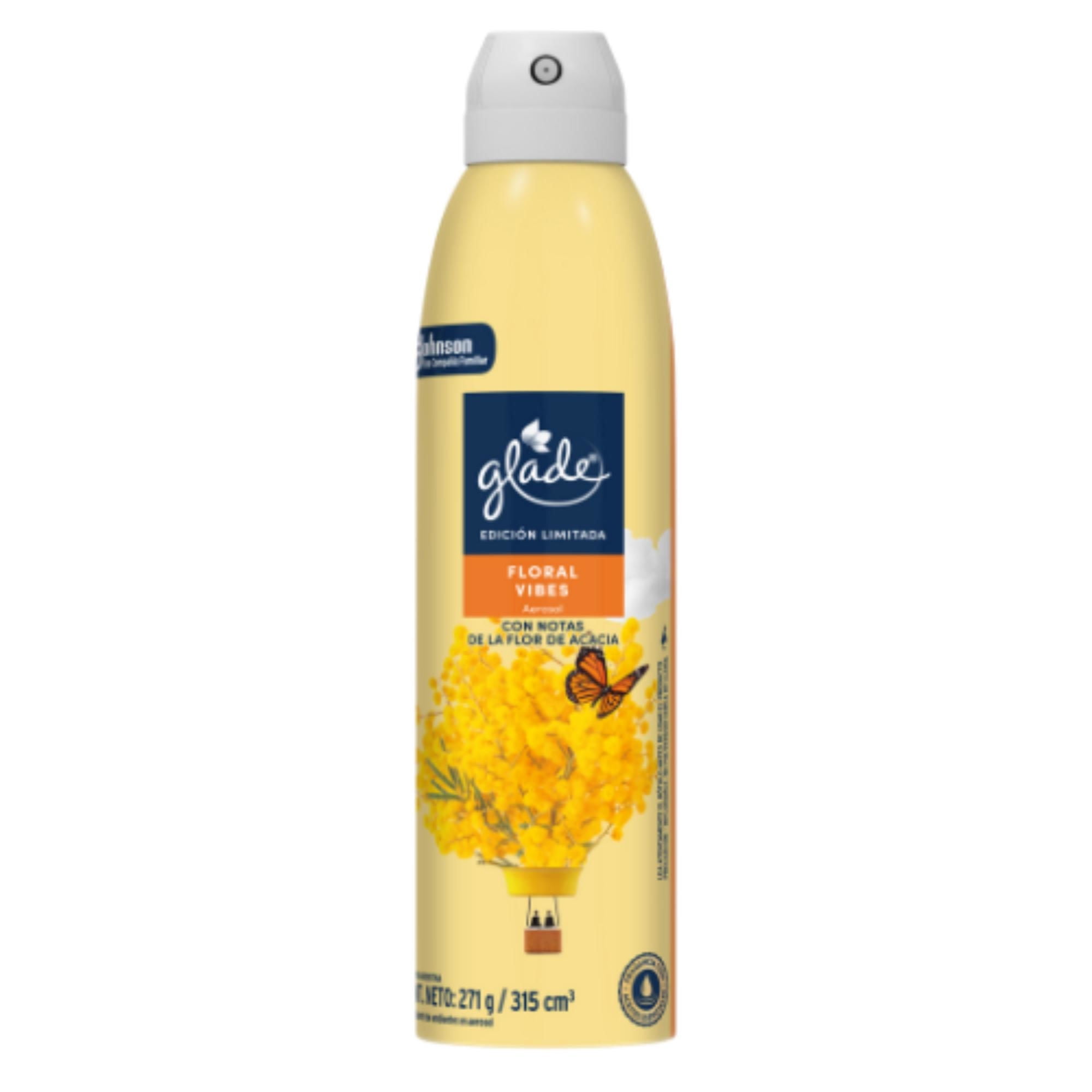Desodorante De Ambientes Floral Vibes Aerosol 315 ml Glade