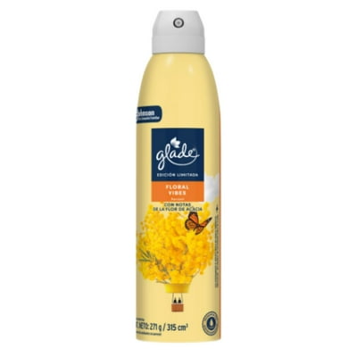 Desodorante Ambiental Aerosol Floral Vibres Lata 315 Ml Glade