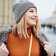 thumbnail image 5 of Gorro clásico de invierno cálido para hombre, gorro de punto acrílico con puños, gorro de uso diario, 5 of 7