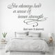 thumbnail image 2 of Decomural Inner Strength Inspirational WS-15065, 2 of 2