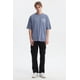 thumbnail image 4 of Polera Hombre Slim Azul Piedra, 4 of 4