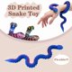 thumbnail image 2 of Serpiente flexible decorativa impresa en 3D de 32 cm, 12 piezas OGCHFZC, 2 of 6