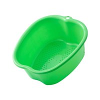 Magideal - Bañera Para Pies Lavabo Para Pies Cubo Para Baño De Pies Robusto Y Duradero Con Orificio Para Colgar Lavabo Para Pies Bañera Para Pies, Uñas Y Tobillo Verde