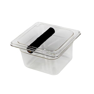 Bothyi - Caja Acrílica Para Golpear Espresso, Duradera Para El Hogar, Restaurante, Barista, Pequeña, Transparente