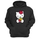 thumbnail image 1 of Polerón Canguro Gatita Kitty Gris Oscuro Talla Xs Unisex, 1 of 3