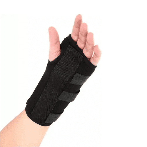 Genérico - Inmovilizador De Muñeca Ferula Muñeca Muñequera Ortopedica Negro Derecha