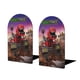 thumbnail image 1 of Dinotrux Sujetalibros decorativos temáticos, tope para estantería con base antideslizante, uso dual para hogar y oficina - 2 piezas, 1 of 6