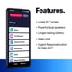 thumbnail image 2 of Smartphone LIVELY Jitterbug Smart4 para personas mayores - Pantalla de 6.7 pulgadas, 2 of 7
