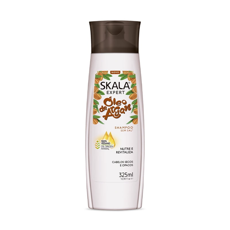 Shampoo Óleo D Argán Cabello Seco-Opaco Sin Sal 325 Ml