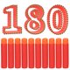 thumbnail image 1 of Paquete de recarga de dardos Mega lififun para recreación al aire libre – 180 unidades, 1 of 6