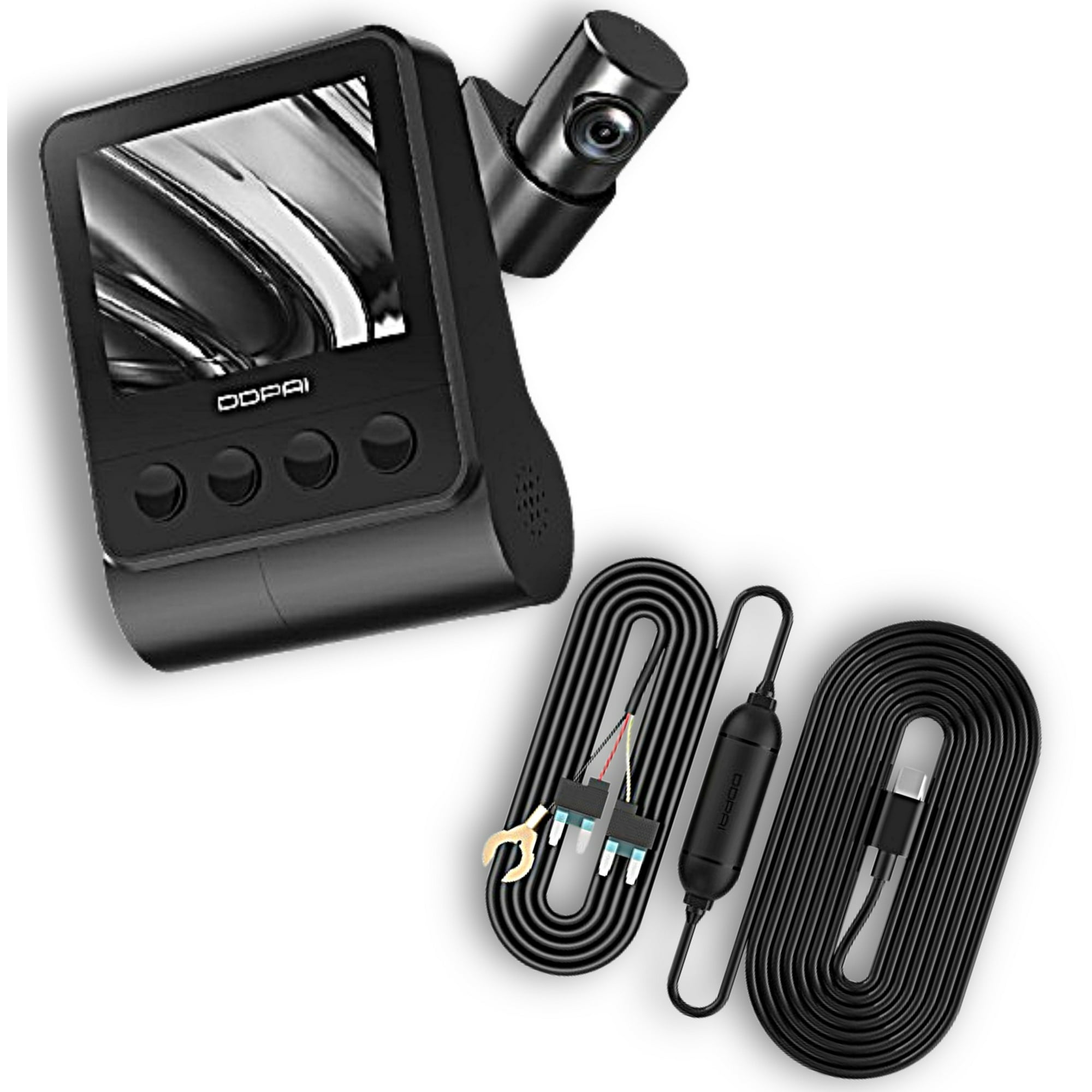 Pack Ddpai Z50 Cámara De Vehículo Dual 4k Gps Adas Kit De Cableado Ddpai A_hc12