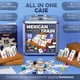 thumbnail image 2 of Juego de dominó Mexican Train Queensell Double 15 con funda, 2 of 9
