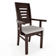 thumbnail image 3 of Juego de Comedor Roma 8 Sillas incluye 2 sitiales Chocolate Mesa 1.8 Rectangular Madera, 3 of 5