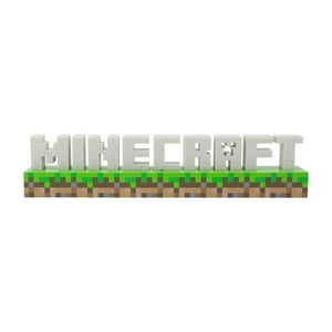 Paladone Lampara En Forma De Logo Minegraft