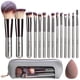 thumbnail image 1 of Set de brochas de maquillaje BS-MALL, 14 unidades, con esponja de maquillaje y funda, 1 of 6