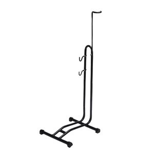 Magideal - Bicicleta Portátil Bicicletas Estacionamiento Estante Soporte Vertical Bicicletas Soporte Piso Mantenimiento Titular Soportes Para Bicicleta De Montañ