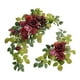 thumbnail image 5 of 2x Arco De Boda Flores Artificiales Para Ventana Día De San Valentín Rojo, 5 of 5