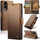 thumbnail image 4 of CaseMe tipo cartera Samsung Galaxy S25 Edge con cierre magnético, RFID, tarjetero, soporte, carga inalámbrica, 4 of 5