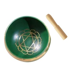 Magideal - De Para , Cuenco De Oración, Regalos Espirituales De Para La Relajación Del Budismo , Verde