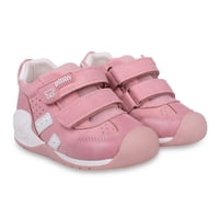 Pillin - Zapato Clásico Bebé Niña Pasos Retro Rosado