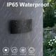 thumbnail image 5 of Aplique LED Exterior IP65 6W Negro para Pared Luz Blanco Cálido, 5 of 5