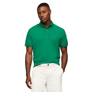 Polo Tommy Hilfiger 1985 Slim De Manga Corta Para Hombre