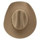 thumbnail image 4 of Sombrero vaquero Stetson Oakridge 2X de fieltro de lana color piedra, talla 7 1/2, 4 of 6