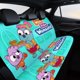 thumbnail image 4 of Capitán Cavernícola-theme Car Rear Seat Covers Back Elastic Flexible Car Seat Covers Decorative Fits Most Cars 120x59x76cm, 4 of 6
