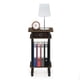 thumbnail image 4 of Mesa auxiliar alta Turn-N-Tube de Furinno, Columbia Walnut/Black, 4 of 6