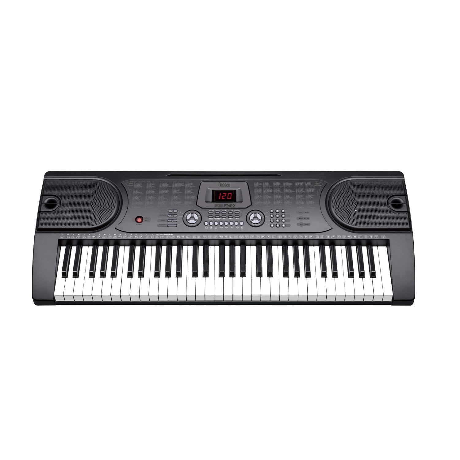 Teclado Musical Electronico Fussen Ft-610 61 Teclas Studio 255 Ritmos