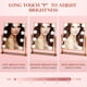 thumbnail image 3 of Espejo de maquillaje BWLLNI Hollywood, tocador iluminado, 9 bombillas LED, 3 of 7