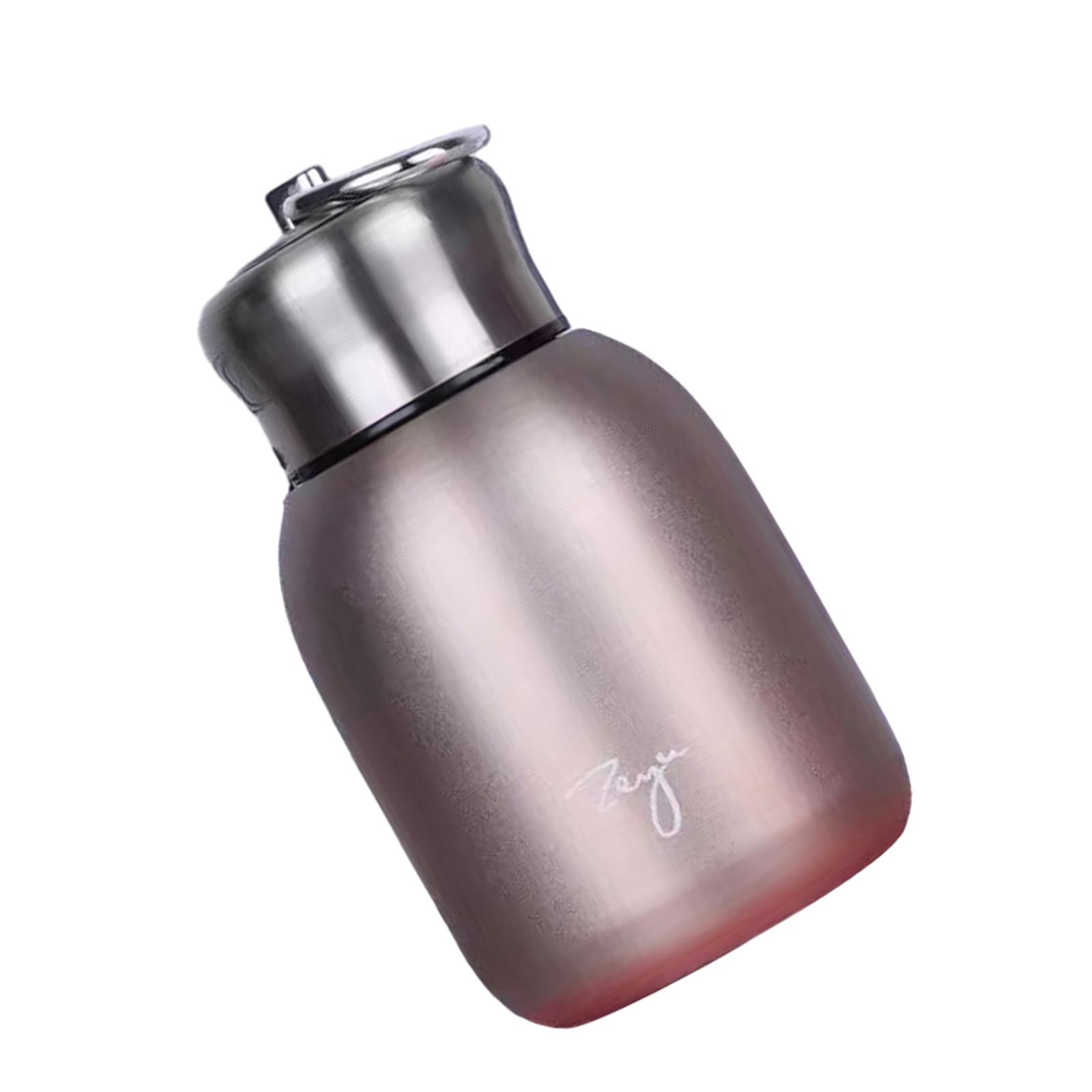 Magideal - Mini Taza Térmica, Taza De Viaje, Taza Térmica Para Exteriores, Frascos De Vacío, Taza De Viaje Al Vacío Para Té Helado, Bebidas, Café Para Uso Diario Oro Rosa