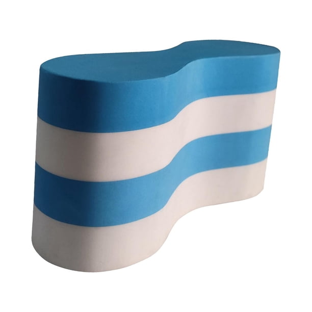 Boya de tracción, soporte para piernas y caderas, entrenador de natación EVA, flotación de flotabilidad, flotador de piernas, ayuda para entrenamiento Azul