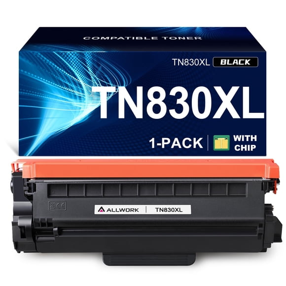 Cartucho De Tóner Tn830xl Compatible Con Brother (negro)