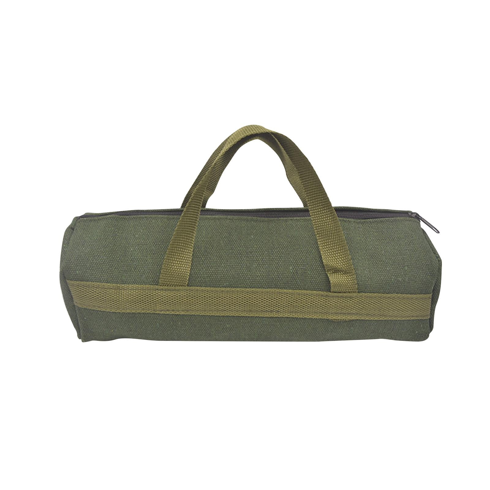 Ioensy - Bolsa De Herramientas Bolsas Organizadoras De Almacenamiento De Herramientas Gruesas Para Trabajador Electricista Carpintero Verde Pequeño