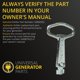 thumbnail image 3 of Llave universal de repuesto para generador Kohler GM82922, 3 of 6