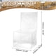 thumbnail image 2 of Uxcell 22 x 20 Pulgadas Protector de Fundas para Sillas de Comedor, Funda de Asiento de Plástico, Transparente, 2 of 6