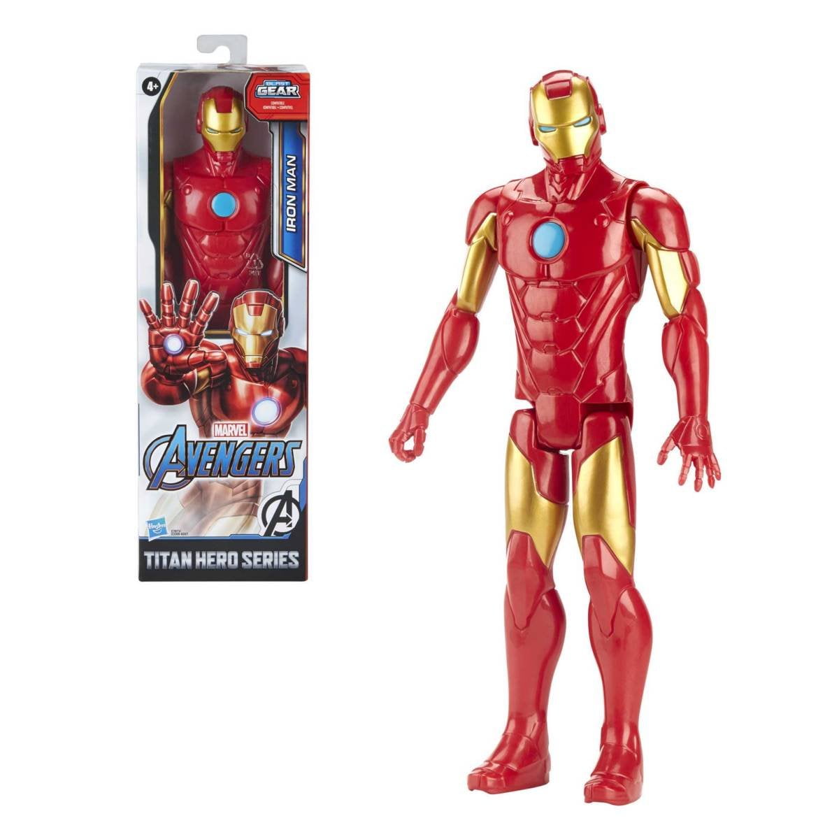 Figura De Acción Avengers Iron Man Colección Titan Hero