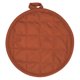 thumbnail image 1 of REGALWOVEN 2 Pcs Agarraderas, Trivets Resistentes al Calor, Almohadillas Antideslizantes para Encimeras, Agarraderas para Horno para Cocina, Hornear y BBQ Rojo anaranjado 7.1*7.1in, 1 of 6