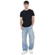 thumbnail image 1 of Jeans Hombre Costura Contraste Urbana Color Azul Claro Corona, 1 of 5