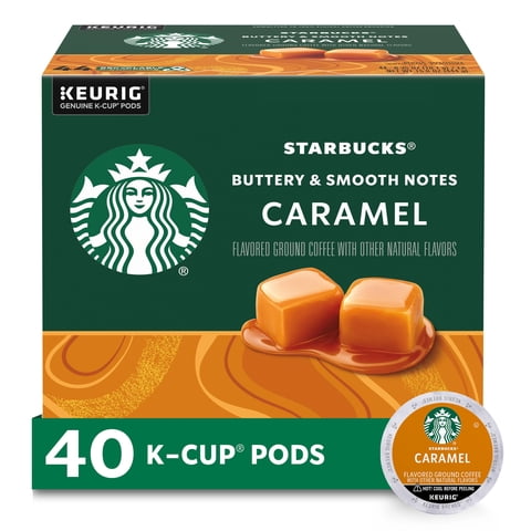 Cápsulas De Café Starbucks Sabor Caramelo 40 Unidades K-Cup