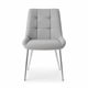 thumbnail image 2 of Silla Milano Lino Base Plata, 2 of 2