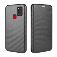 Funda Flip Para Foxdock Samsung Galaxy A21S - Funda Magnética De Negocios, Funda Protectora Delgada