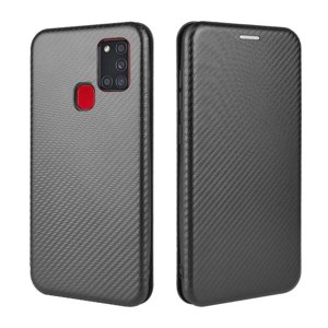 Funda Flip Para Foxdock Samsung Galaxy A21S - Funda Magnética De Negocios, Funda Protectora Delgada