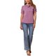 thumbnail image 2 of INSPIRE CHIC Blusas de Mujer de Color Sólido con Lazo en el Cuello, Mangas Cortas, para Regreso a Clases y Trabajo, Ciruela Clara Talla L, 2 of 6