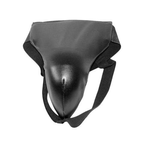 Magideal - Protector De Ingle, Suspensorio Protectores De Ingle Mujeres Hombres Guardia Abdominal Taekwond Equipo De Protección Para Boxeo, Mma, Artes Marciales, Negro